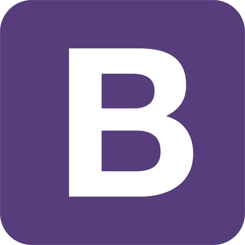 the logo of bootstrap by the Digital Marketing Strategist in Dubai