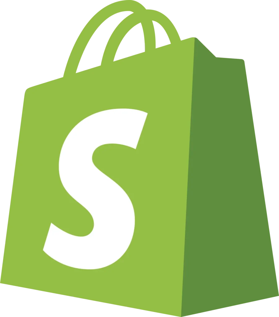 the logo of shopify by the Digital Marketing Strategist in Dubai