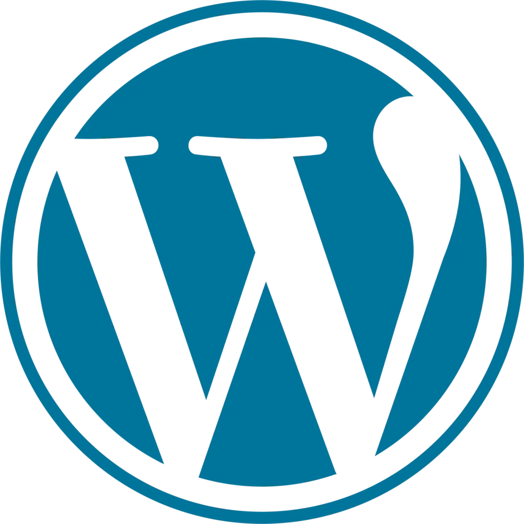 the logo of wordpress by the Digital Marketing Strategist in Dubai